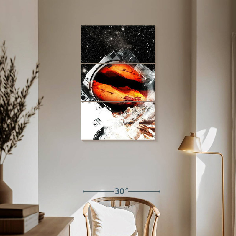 Oberle Mars Odyssey, 57" H x 36" W