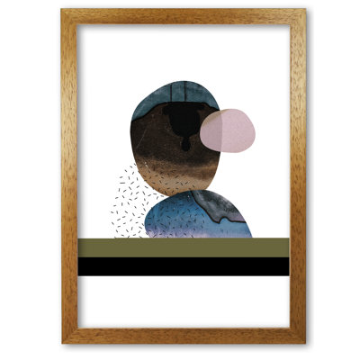 Abstract Shapes - Single Picture Frame Print