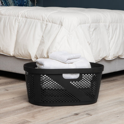 Plastic Laundry Basket with Handles