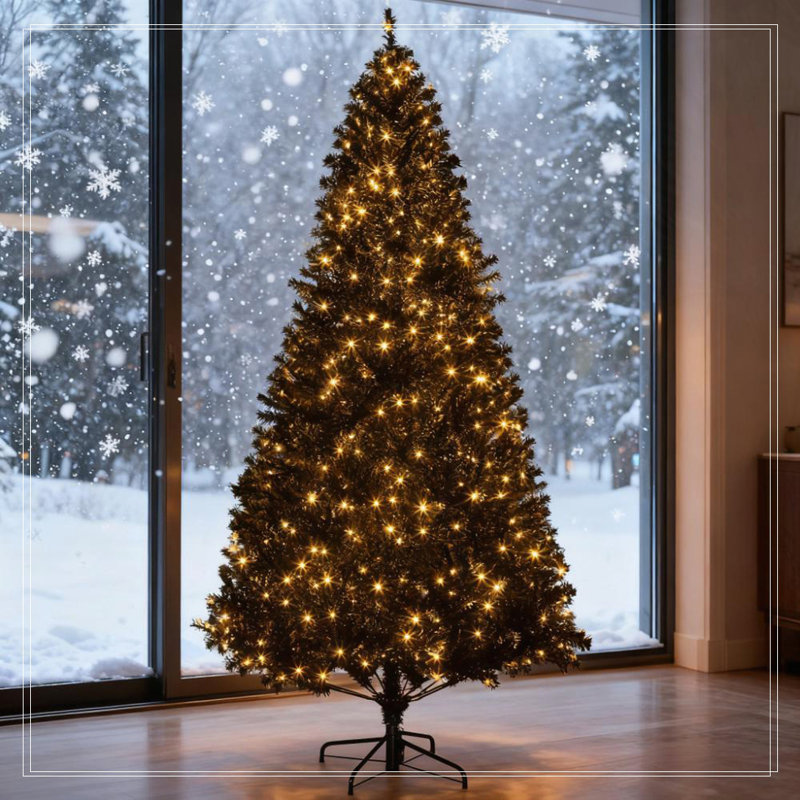 Arbre de Noël artificiel 7,5 pi pré-éclairé