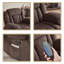 Fauteuil inclinable manuel en tissu Kokal, massage par vibration 8 points avec chauffage lombaire, fauteuil inclinable rembourré avec poche de rangement latérale pour le salon et le cinéma maison-1614783835