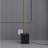 The Marston Marble & Steel Floor Lamp