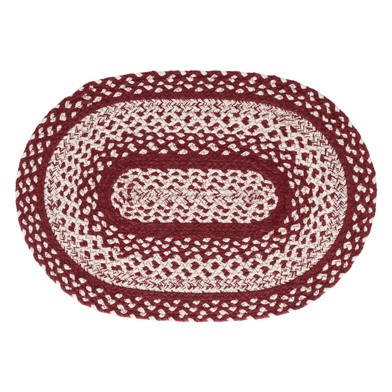 Tapis Cannyn, Rouge / Crème