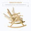 Chaise longue d'extérieur en bois Nogue