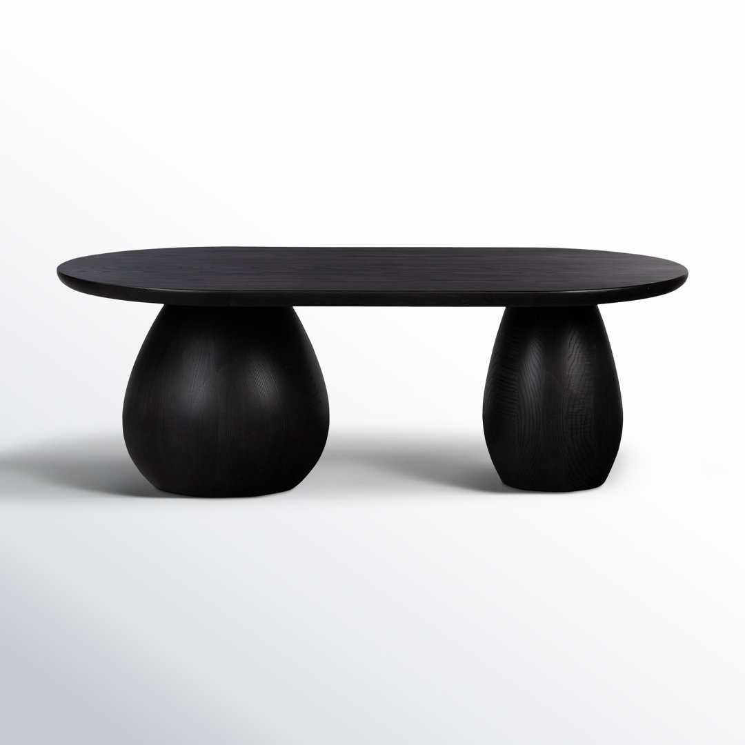 Reidan Solid Wood Top Single Coffee Table AllModern 