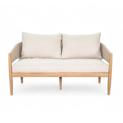 Causeuse d'extérieur en bois d'acacia Verona