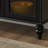 Black Solid Wood Sideboard