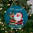 8'' Solid + Manufactured Wood Animals Holiday Shaped Ornament