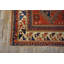 Antique Caucasian Wool Coral / Salmon Pink Hand Knotted Pile Rug