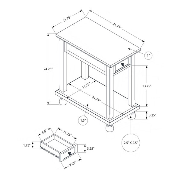 Dimensions du produit