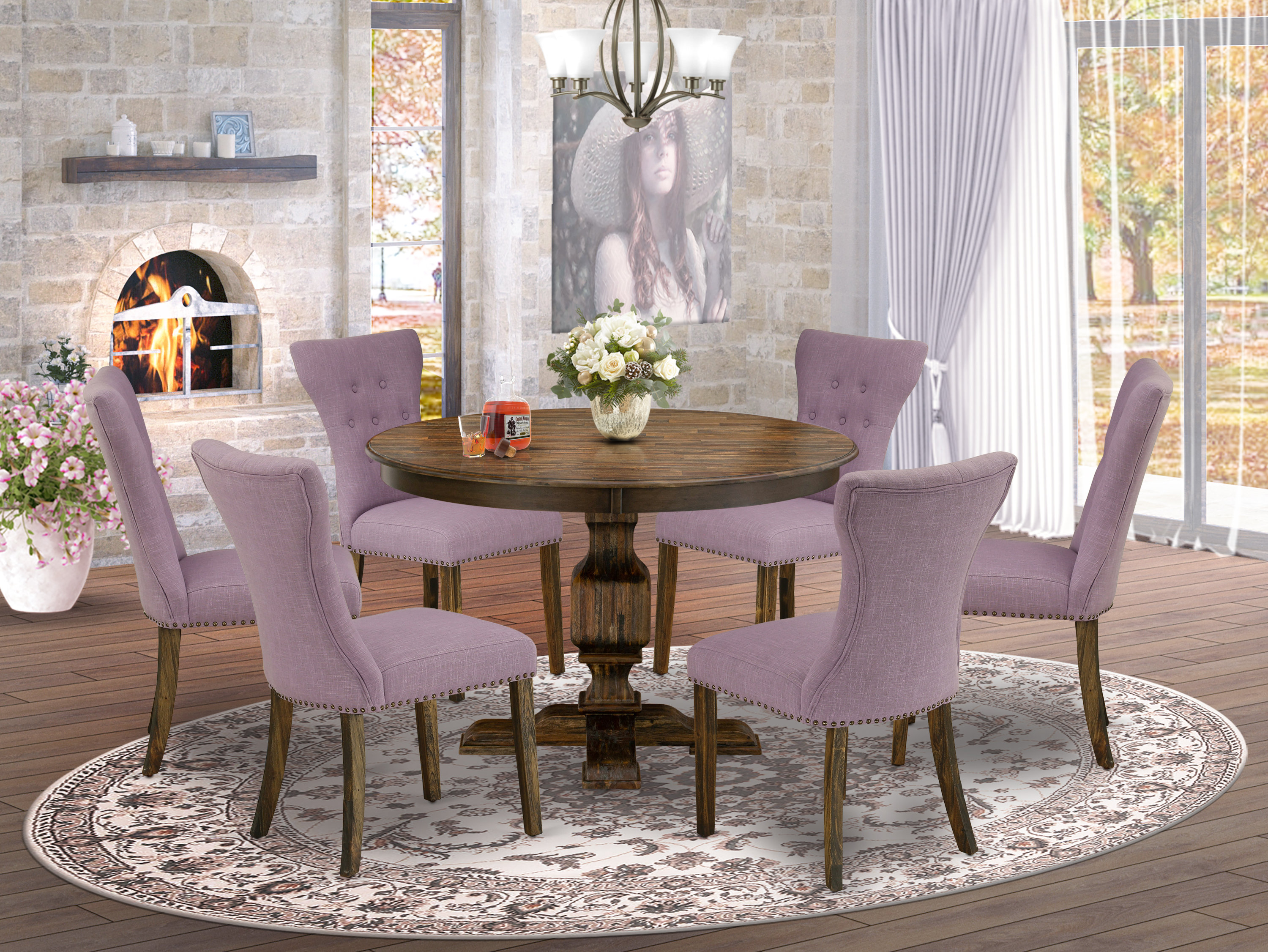 Red Barrel Studio Acacia Solid Wood Dining Set - Wayfair Canada