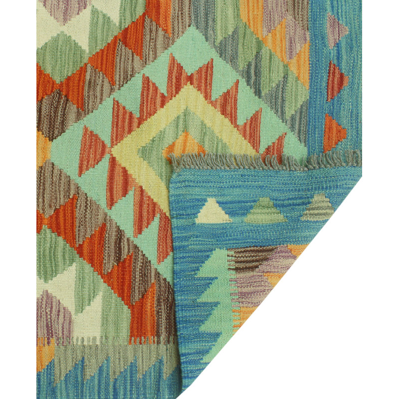 Bobbee Wool Geometric Indoor Rug