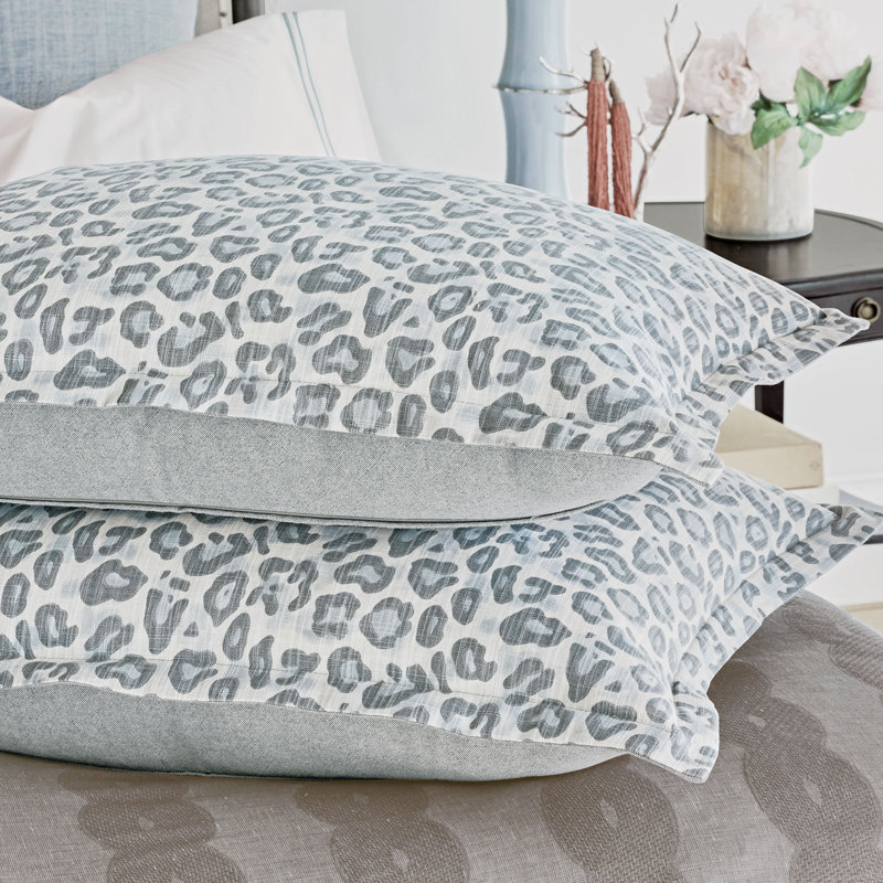 Taie décorative à imprimé léopard Liesl by Celerie Kemble, Standard