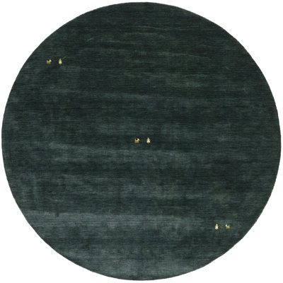 Dark Green Tribal Gabbeh Modern Area Rug