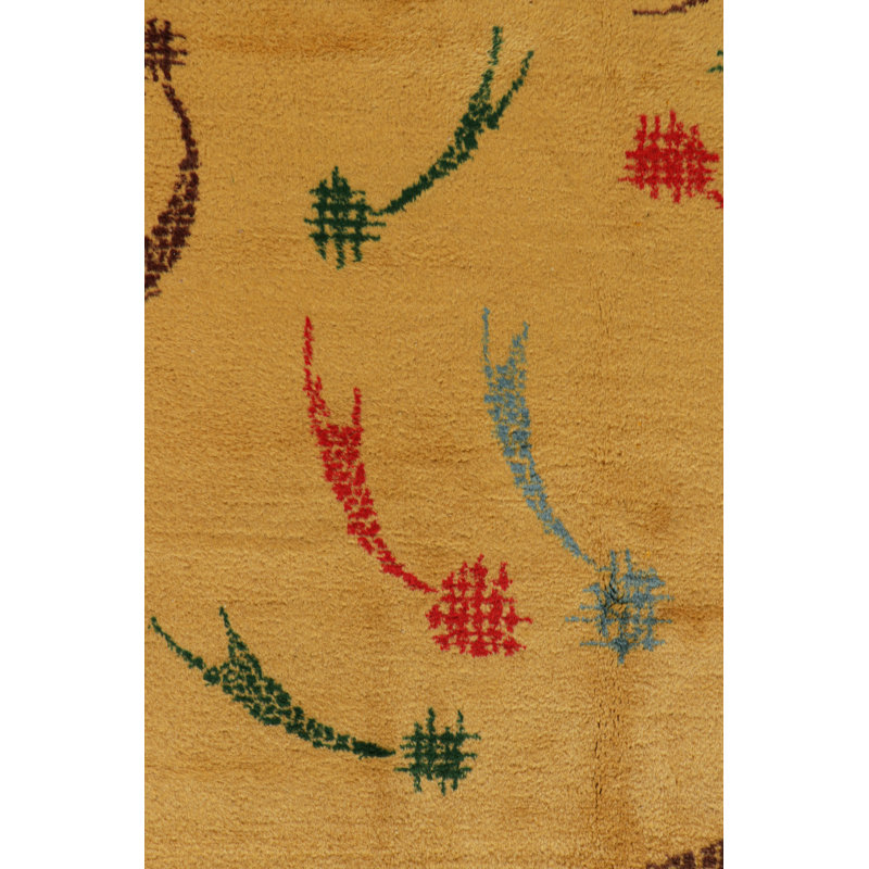 One-of-a-Kind 6’7”x10’ Hand Knotted Area Rug