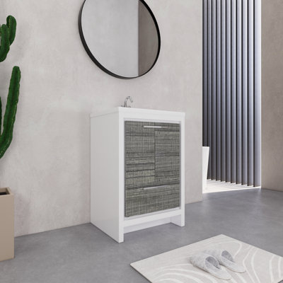 Ensemble de meuble-lavabo simple 23,6 po Eden