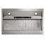 Hotte de cuisine encastrable 30 po 900 pi³ / min en acier inoxydable avec commande à 4 vitesses et contrôle tactile avec lumières DEL-124637538