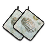 Caroline's Treasures Shells Polyester Potholder