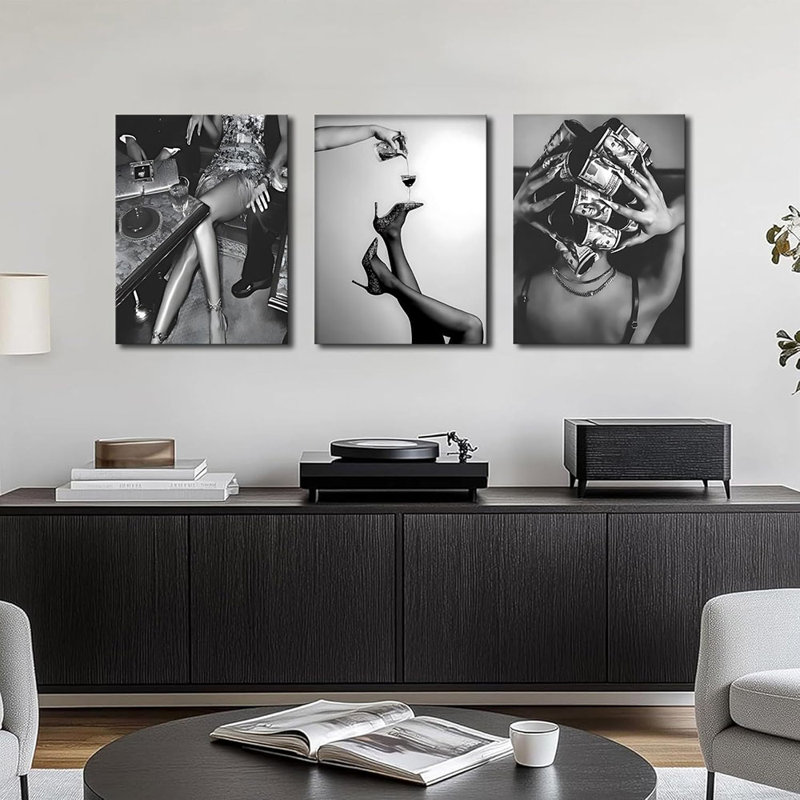 3 Piece Wrapped Canvas Set