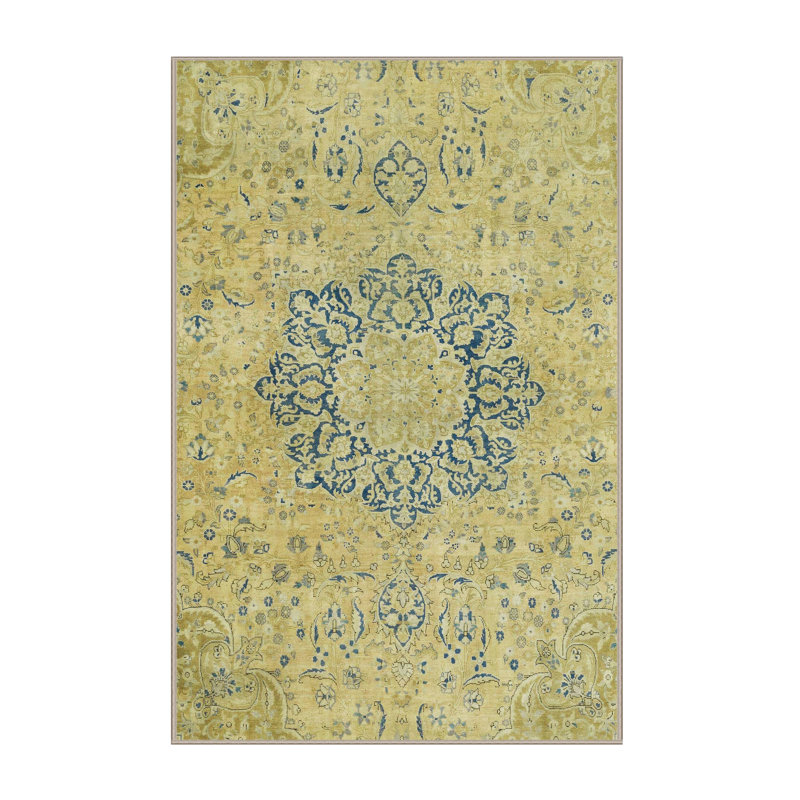 Abstract Indoor Rug, Rectangle 3' x 5'