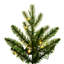 Vickerman 3' X 28" Balsam Spruce Artificial Christmas Tree Featuring 250 Warm White Low Voltage 3Mm Led Lights, 372 Pe/Pvc Tips-1219701266