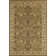 Tapis oriental olive et doré tissé à la main Gloucester