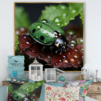 «Enchanted Ladybug Forest» sur toile
