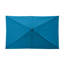 Parasol rectangulaire pour le patio - Parasol à manivelle 10 pi avec bouton-poussoir inclinable pour meubles d'extérieur, terrasse, jardin ou piscine par Pure Garden (Turquoise)-1752484754