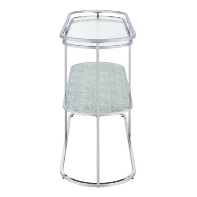 Onstad 48'' Glass Top Console Table