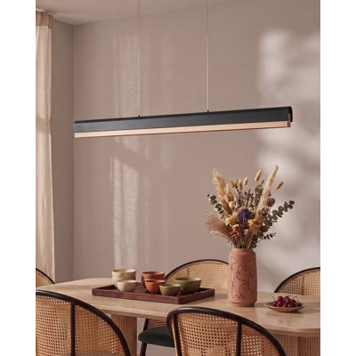 LED Pendant Lamp Annalisse Metal White