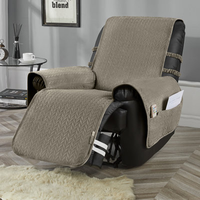 Box Cushion Recliner Slipcover