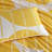 Marimekko Vesi Unikko Cotton Yellow/Beige Duvet Cover Set-98716336