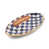 Navy/White/Brown