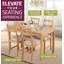 4 - Person Solid Oak Dining Set-87460563