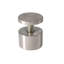 Stainless Steel Standoff 1 Inch Diameter X 6 Inch Barrel Length Brushed Finish For PVC, Glass And Acrylic Sign Stand Off Wall Anchors And Screws 2 Piece Small Sign Pack_2MAMBD-56000410