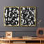 «Graffiti Tangle I», reproduction encadrée de qualité supérieure - prête à être accrochée - aucun clou requis - aucun clou requis-719234042-719234043