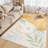 Kaldi Vibrant Spring Floral Print Machine Washable Area Rug with Non-Slip Backing for Living Room, Dining Room, Bedroom-1340214584