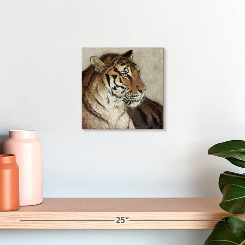 Tigre de Brampt, H 10 po x l 10 po