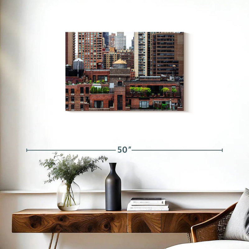 Lilie NYC Rooftop Garden, H 20 po x l 30 po
