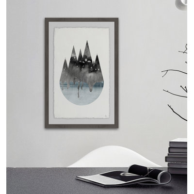 Dark Versus Light - Single Picture Frame Print