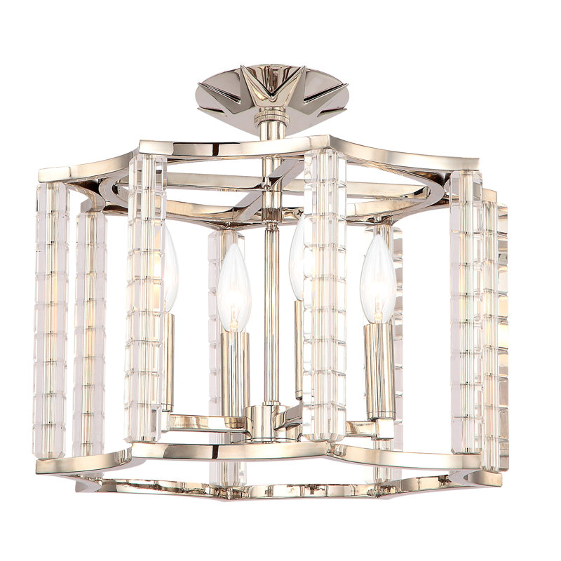 Hillegierd Semi Flush Mount