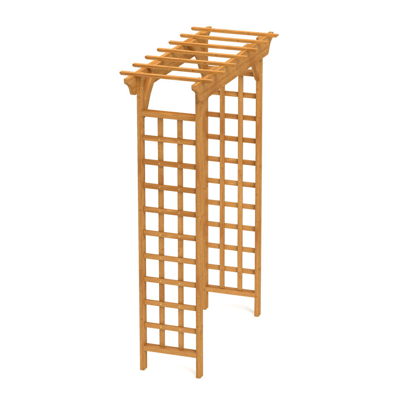 Treillis en bois pour plantes grimpantes