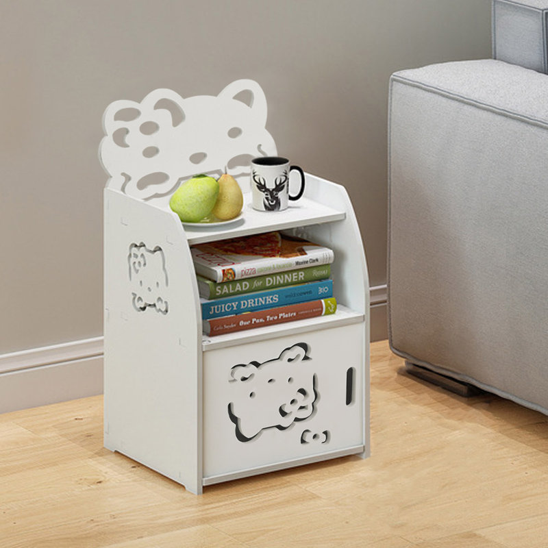 White Kids Nightstand