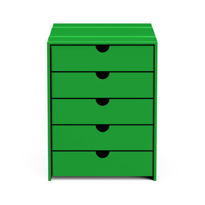 File Cabinet Shelf Organizing Box Settrays 5 Drawers Closed