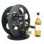 6 Bottle Tabletop Wine Bottle Rack Black