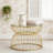 Golden Coffee Table