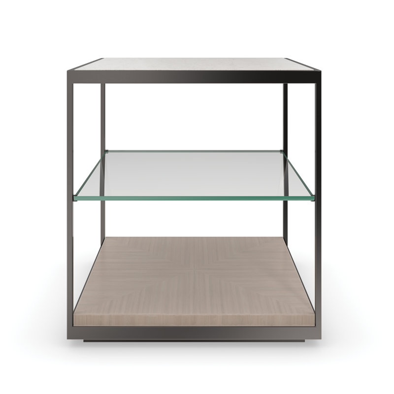Cartesian Stone End Table