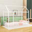 Lit simple avec conception de maisonnette-2089450538