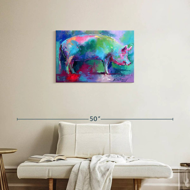 Brampt Pig II, 20" H x 30" W