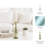 11" H Sculptural Glass Candle Holder-1761298750